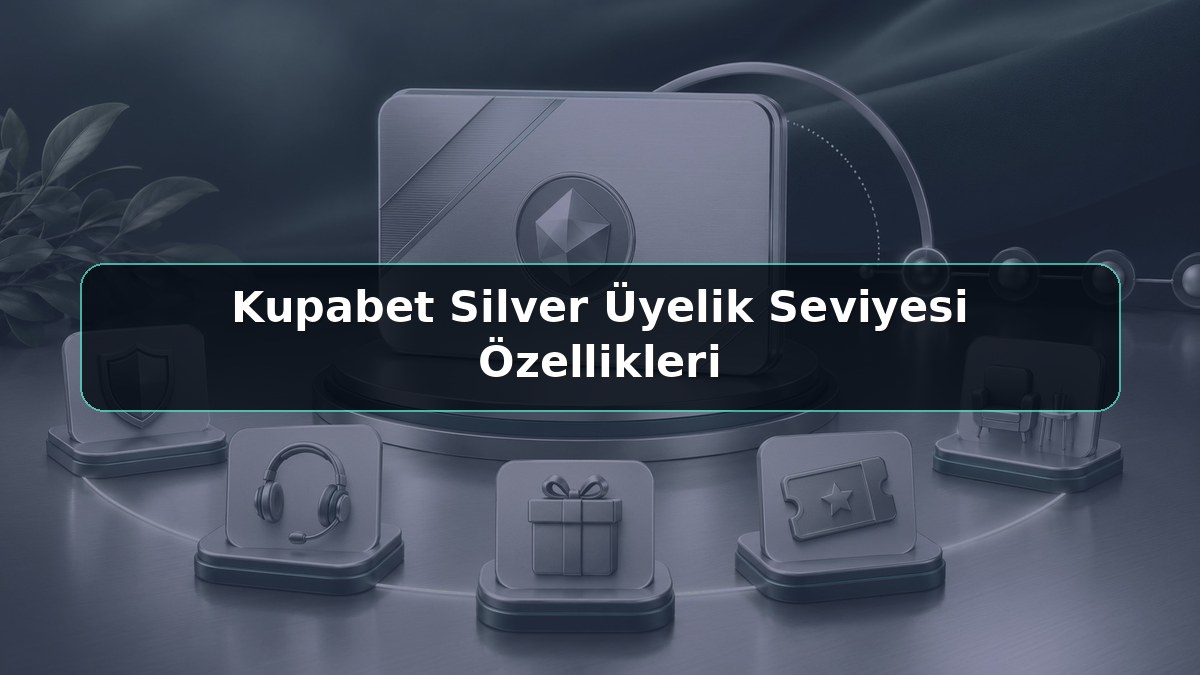 Kupabet Silver Üyelik Seviyesi Özellikleri konulu Kupabet görseli